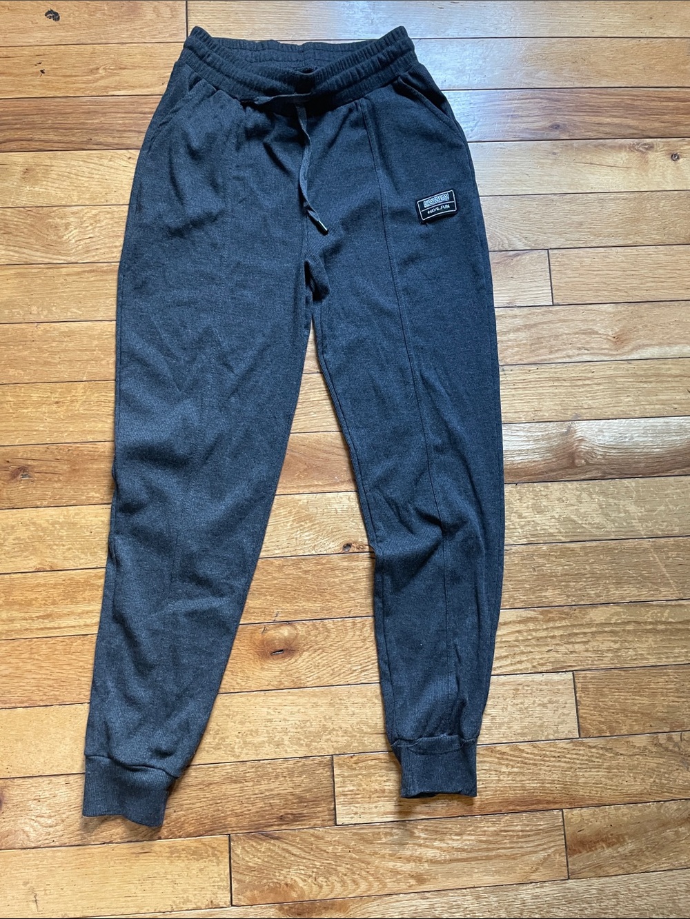 Women’s  Charcoal Gray thin Pants - Comfortable Everyday Wear size s/m